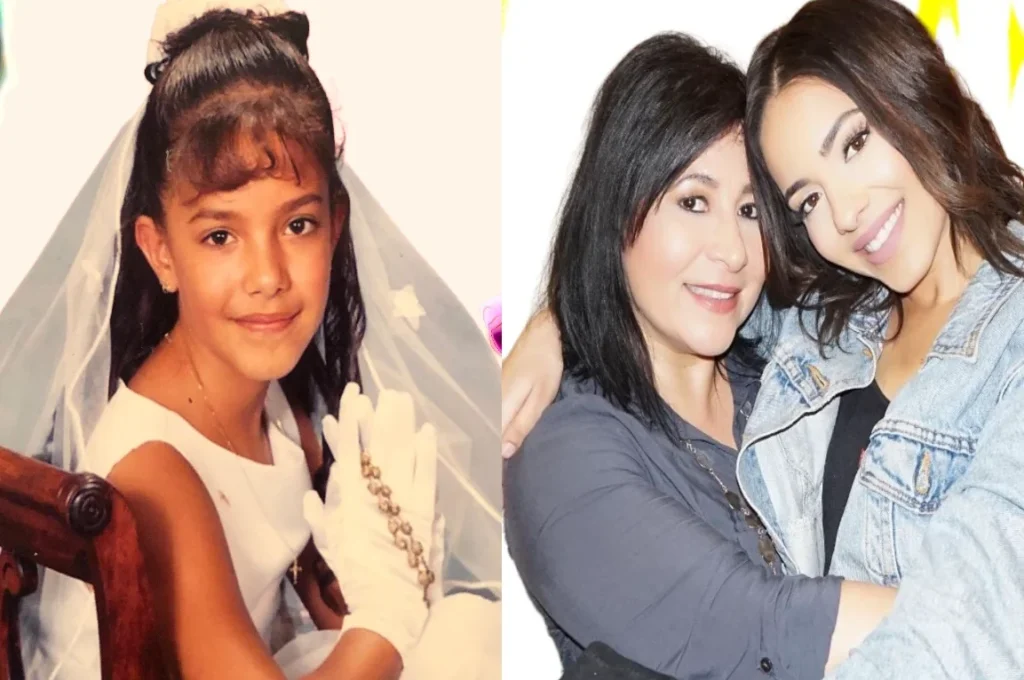 Charli Burnett In Childhood And With Mother