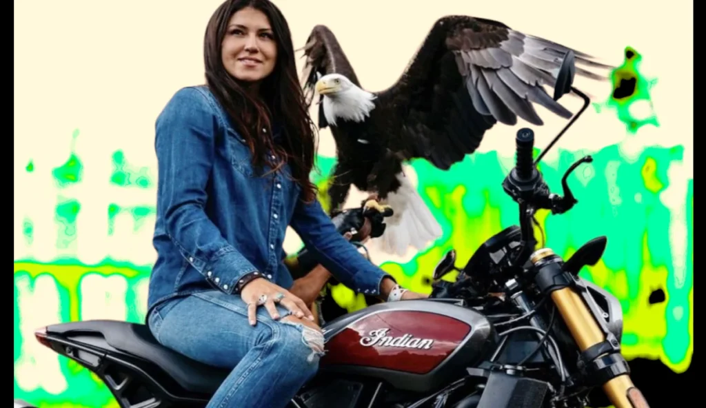 Kelly Yazdi Is Bike Rider