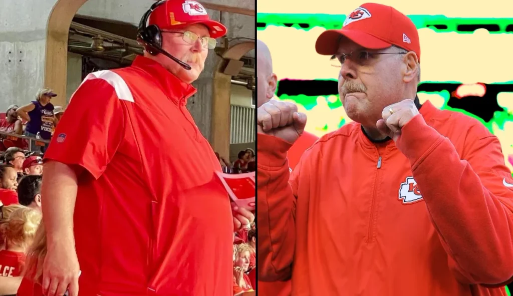 Andy Reid Weight Loss Before And After