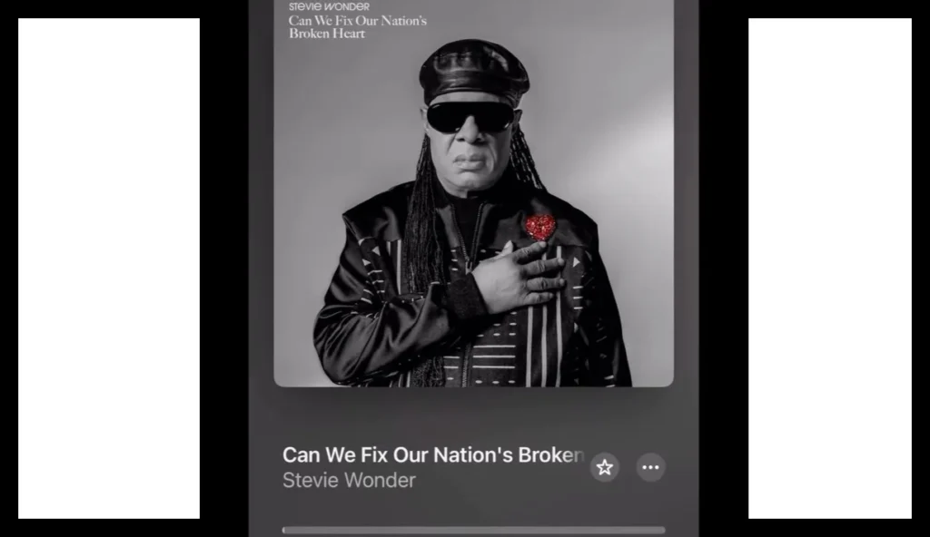 Stevie Wonder Released New Song