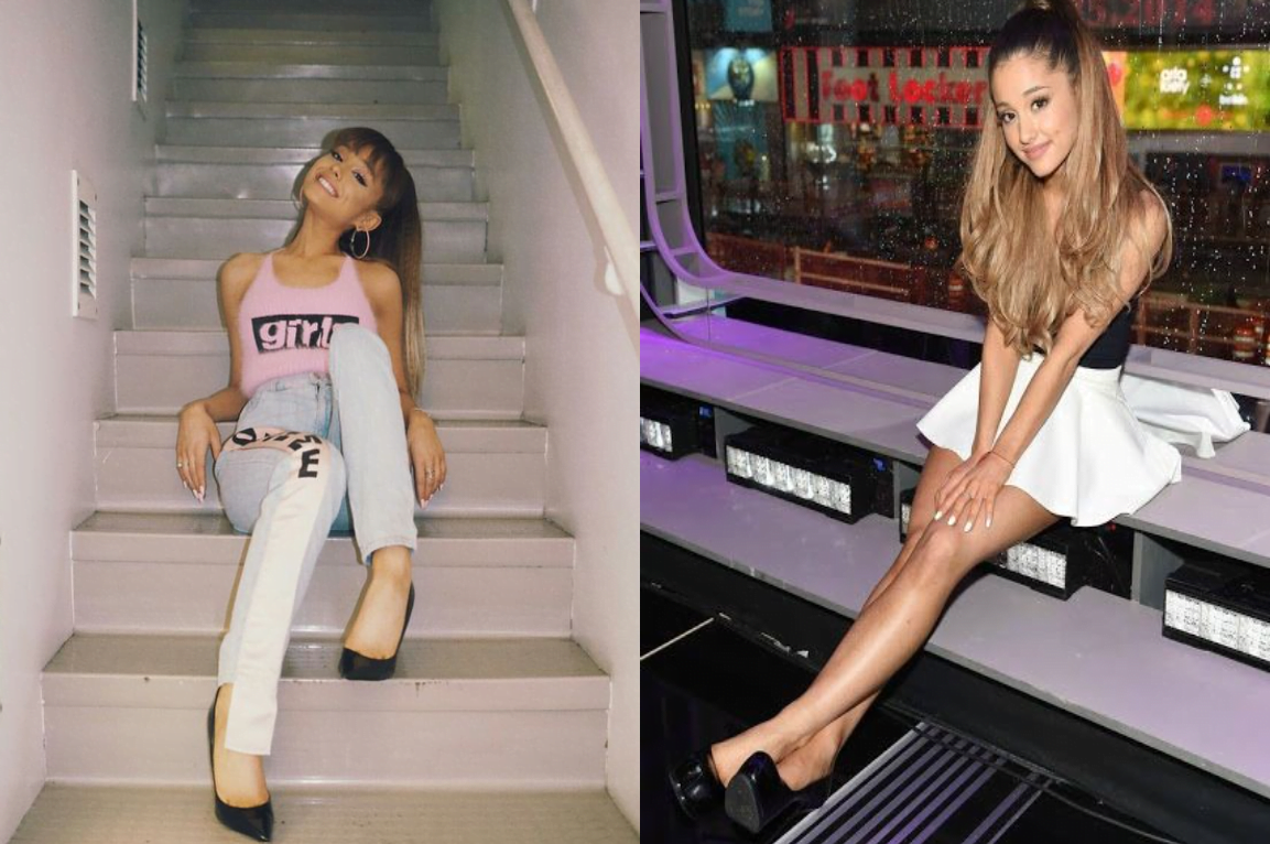 How Ariana Grande Uses Heels to Create Illusion of Height